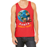 Santa World Tour Tank Top | Artistshot