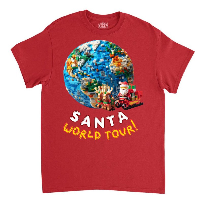 Santa World Tour Classic T-shirt | Artistshot