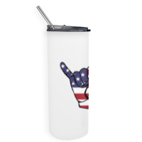 American Flag Skinny Tumbler | Artistshot