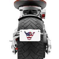 American Flag Motorcycle License Plate | Artistshot