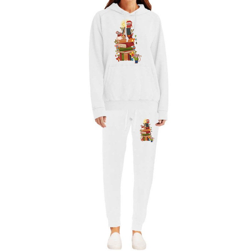 Christmas And Books Hoodie & Jogger Set | Artistshot