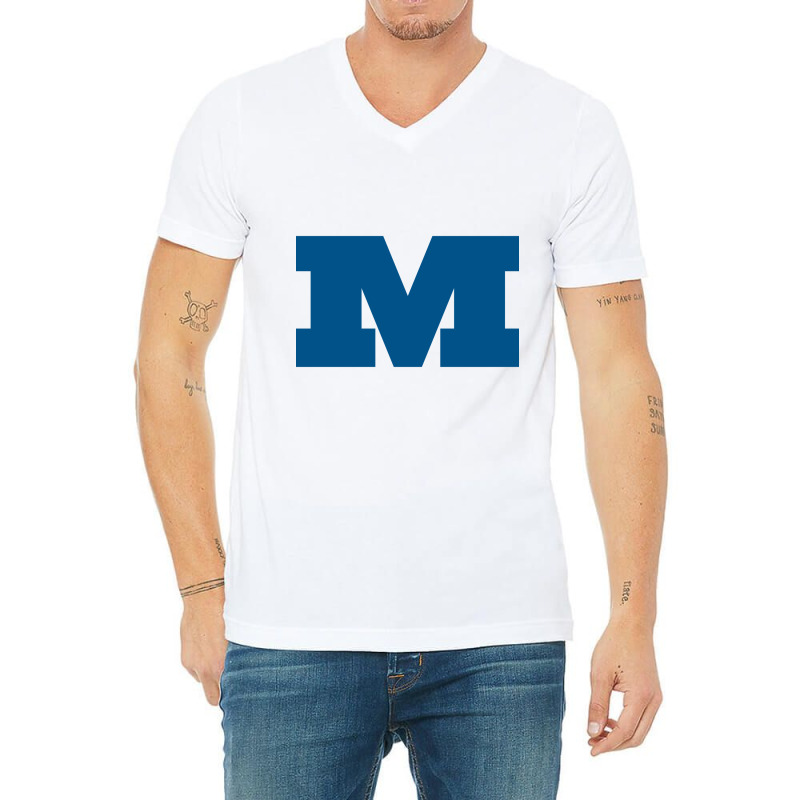 Millikin University Vectorized V-Neck Tee by Jesicamilo | Artistshot