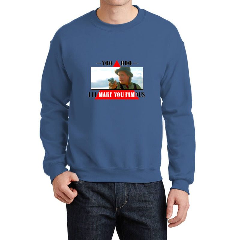 Young Guns   Billy The Kid   I'll Make You Famous Crewneck Sweatshirt | Artistshot