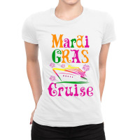 Mardi Gras Cruise Ladies Fitted T-shirt | Artistshot