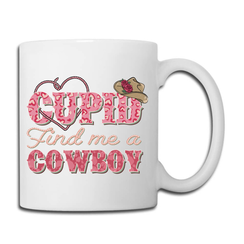 Cupid Find Me A Cowboy Sublimation Coffee Mug | Artistshot