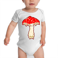 Dripping Toadstool For Psychedelic Art Fan Baby Bodysuit | Artistshot