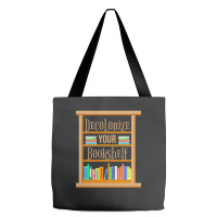 Decolonize Your Bookshelf For Book Lover Tote Bags | Artistshot