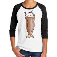 Chocolate Milkshake For Chocolate Milk Lover Youth 3/4 Sleeve | Artistshot