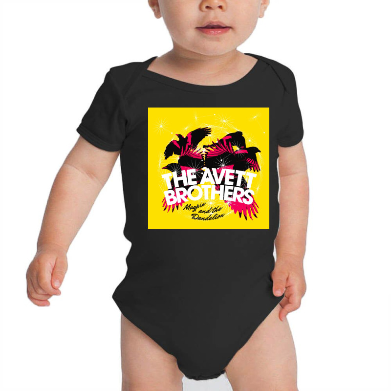 Avett Brothers Magpie And The Dandelion Tour Dates 2022 Sukoharjo Baby Bodysuit by adnanbuyung | Artistshot