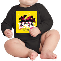 Avett Brothers Magpie And The Dandelion Tour Dates 2022 Sukoharjo Long Sleeve Baby Bodysuit | Artistshot