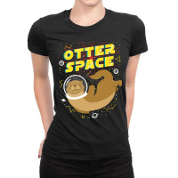 Otter Space For Otter Lover Ladies Fitted T-shirt | Artistshot