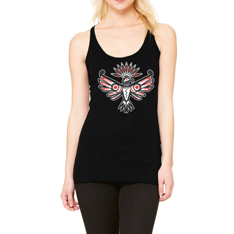 Native American Thunderbird For Tribal Art Lover Racerback Tank by queerappear | Artistshot