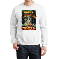 Happy St Patrick's Day Camper Crewneck Sweatshirt | Artistshot