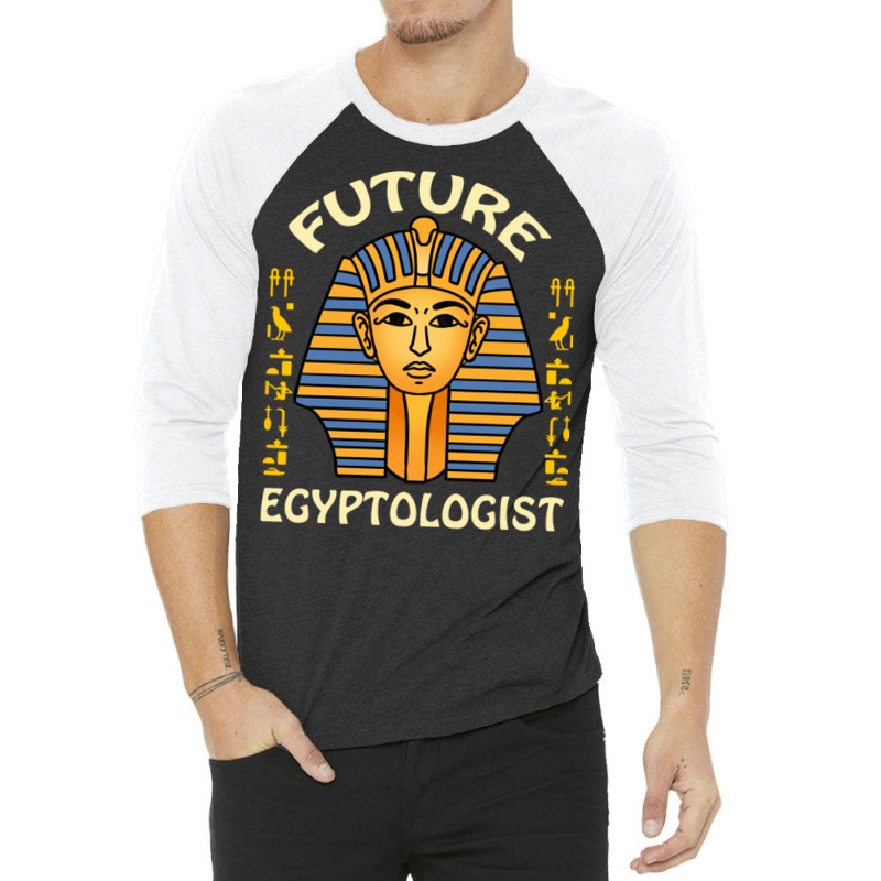 Future Egyptologist For Archaeology Lover 3/4 Sleeve Shirt by queerappear | Artistshot