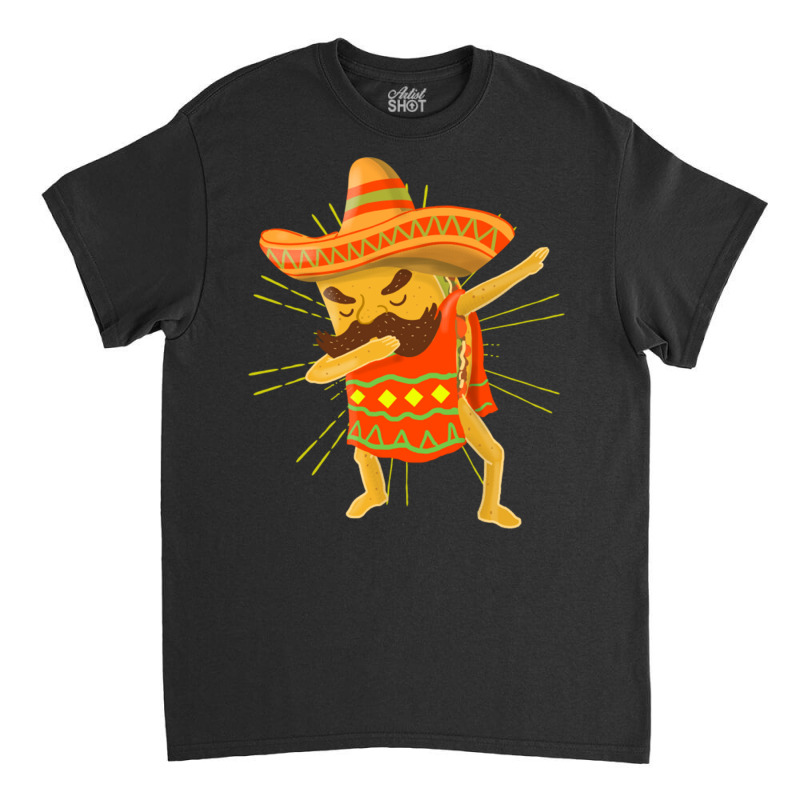 Dabbing Mexican Taco For Taco Lover Classic T-shirt | Artistshot