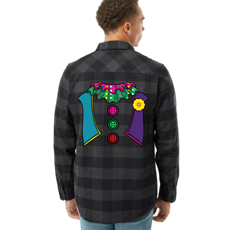 Clown Costume For Halloween Flannel Shirt | Artistshot