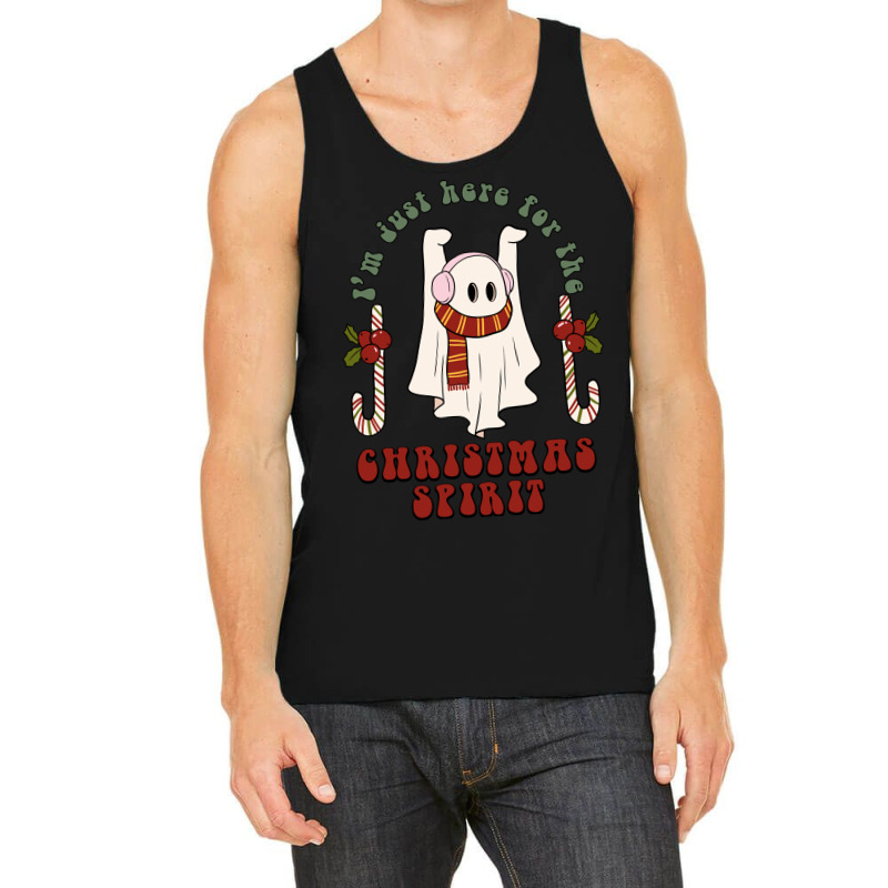 I'm Just Here For The Christmas Spirit Tank Top | Artistshot