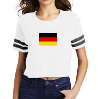 Country Flag And Emblem - Germany Scorecard Crop Tee | Artistshot