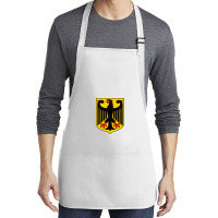 Country Flag And Emblem - Germany Medium-length Apron | Artistshot