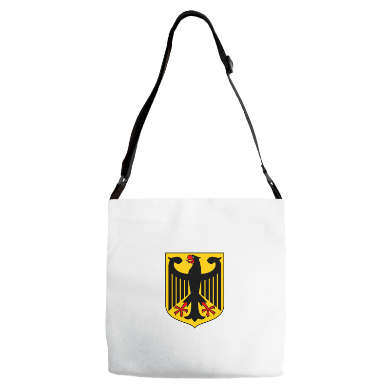 Country Flag And Emblem - Germany Adjustable Strap Totes | Artistshot