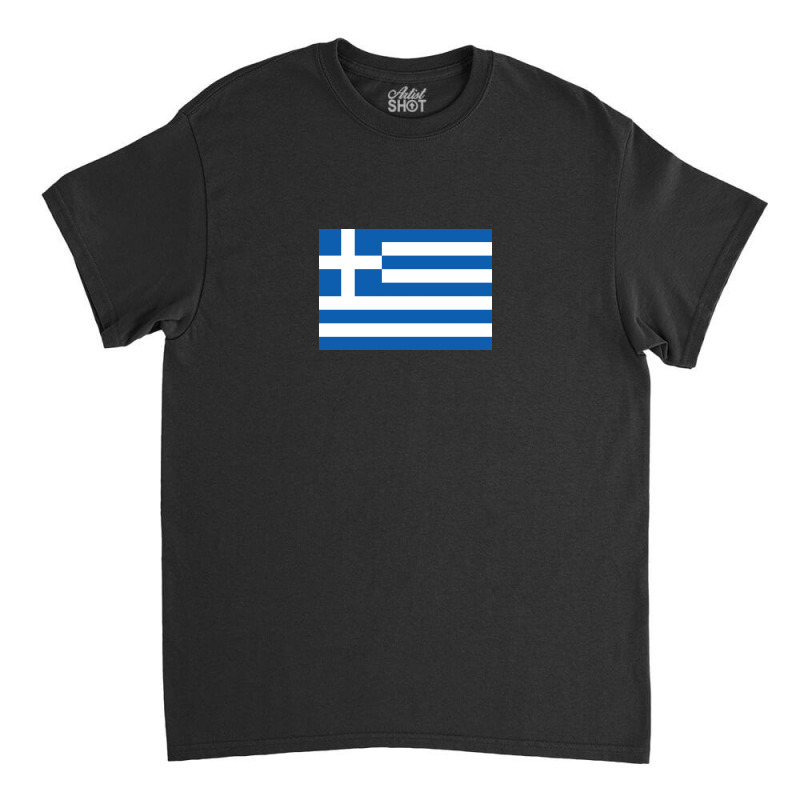 Country Flag And Emblem - Greece Classic T-shirt | Artistshot