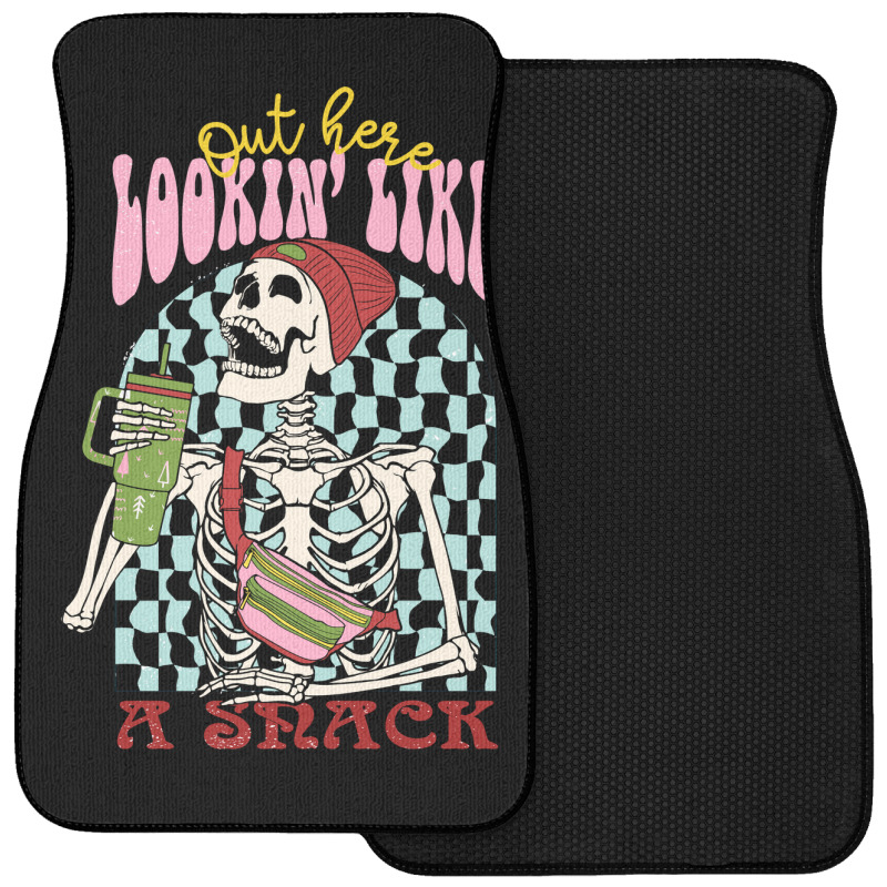 Out Here Lookin' Like A Snack Sublimat Front Car Mat | Artistshot