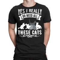 All These Cats T-shirt | Artistshot