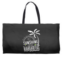 Sunshine And Margaritas Summer Vacation Weekender Totes | Artistshot