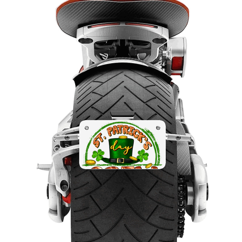 St. Patrick's Day Crew Motorcycle License Plate | Artistshot