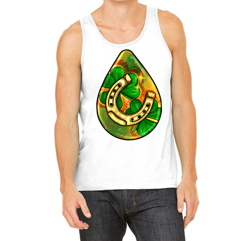 St.patrick's Teardrop Earrings Tank Top by FaDigitalArtStudio | Artistshot