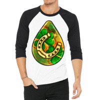 St.patrick's Teardrop Earrings 3/4 Sleeve Shirt | Artistshot