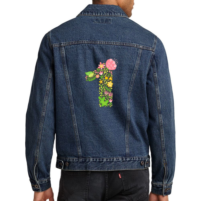 Laugh,law,lawyer,lay,lead,leader,nying,learn,least Men Denim Jacket by Johnsonh | Artistshot