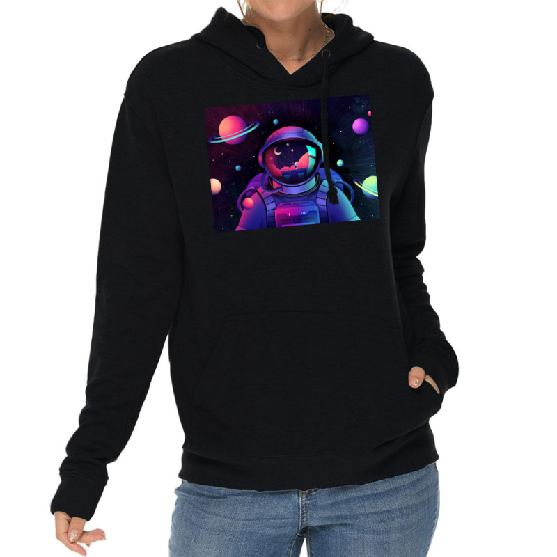 Science Fiction, Surrealism, Nying,'explorer, Skull Lightweight Hoodie by Johnsonh | Artistshot