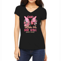 God Is Within Her She Will Not Fail Women's V-neck T-shirt | Artistshot