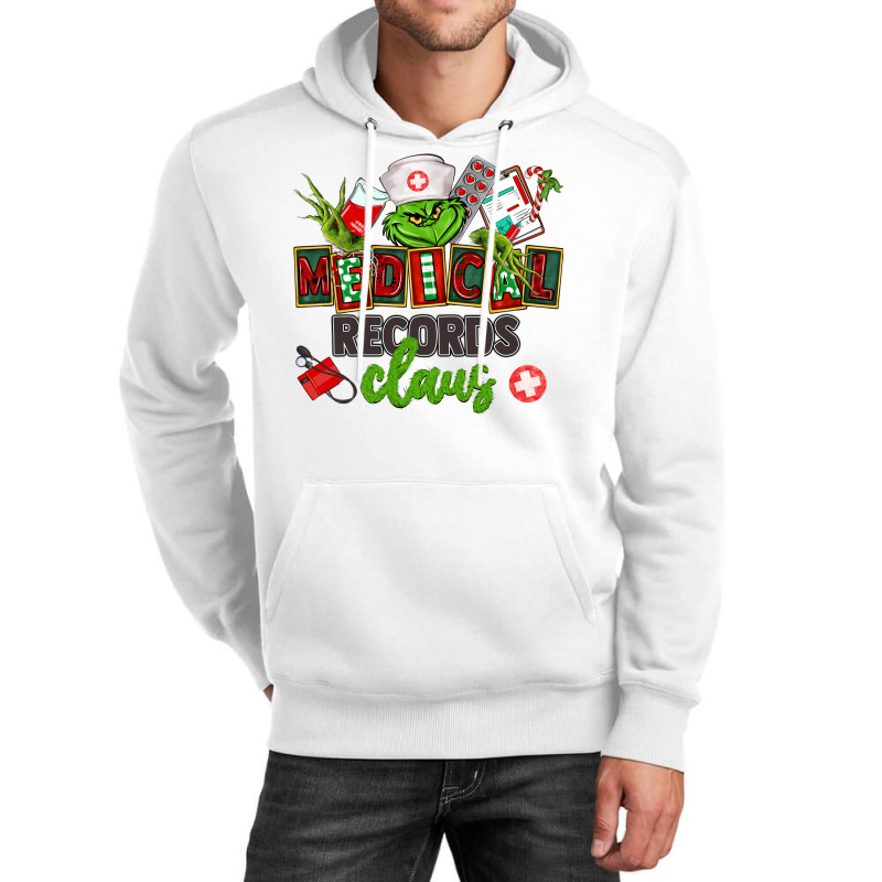 Medical Records Claus Unisex Hoodie by CowGirlArtShop | Artistshot