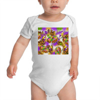 Mardi Gras With King Cake Baby Bodysuit | Artistshot