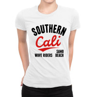 Southern California Wave Riders Ladies Fitted T-shirt | Artistshot