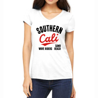 Southern California Wave Riders Women's V-neck T-shirt | Artistshot