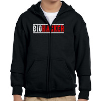 Biohacker Vintage Youth Zipper Hoodie | Artistshot