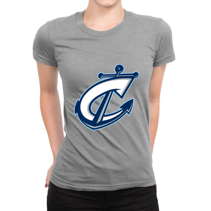 Columbus Clippers 1 Ladies Fitted T-Shirt by Baden | Artistshot