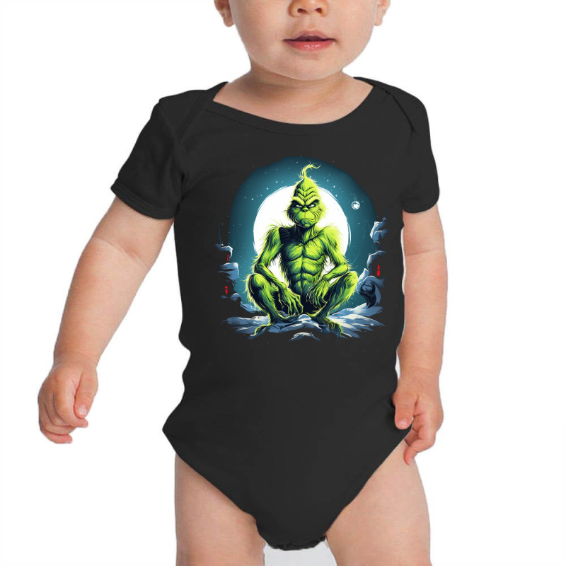 Grinch Baby Bodysuit by Unal Design | Artistshot