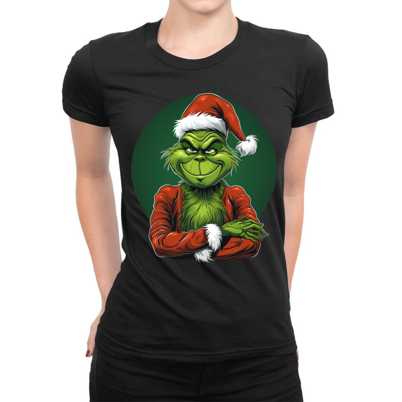 Grinch Ladies Fitted T-Shirt by Unal Design | Artistshot