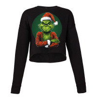 Grinch Cropped Sweater | Artistshot