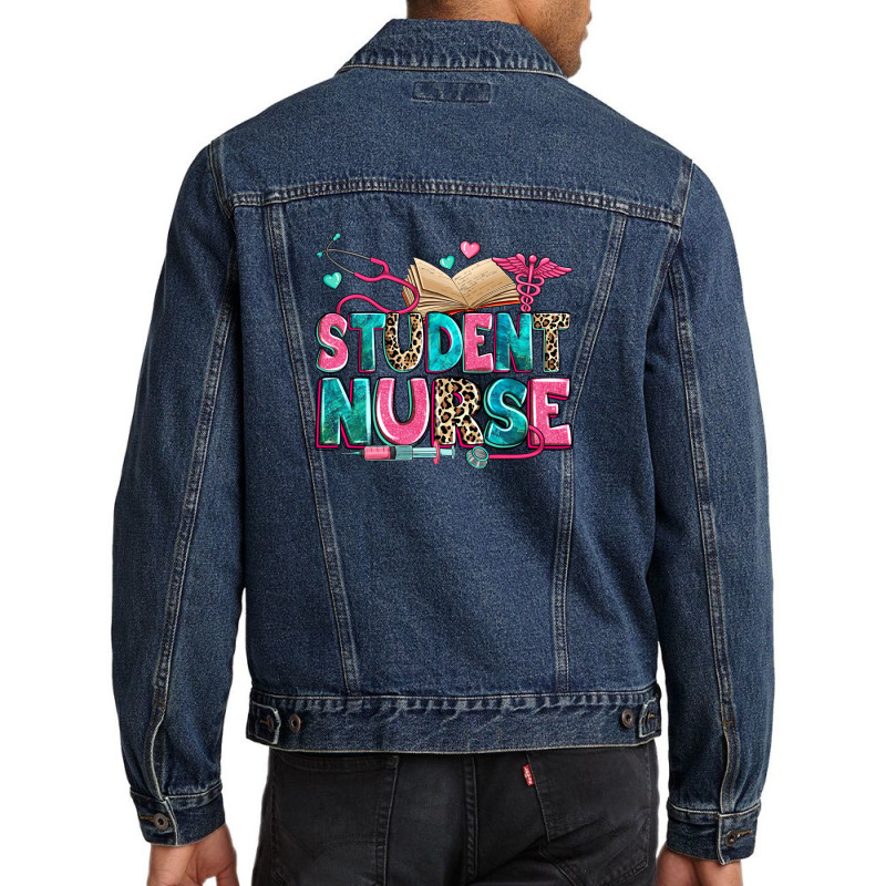 Student Nurse Men Denim Jacket | Artistshot