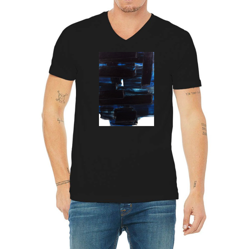 Soulages 361 1 V-Neck Tee by shafermichelle | Artistshot