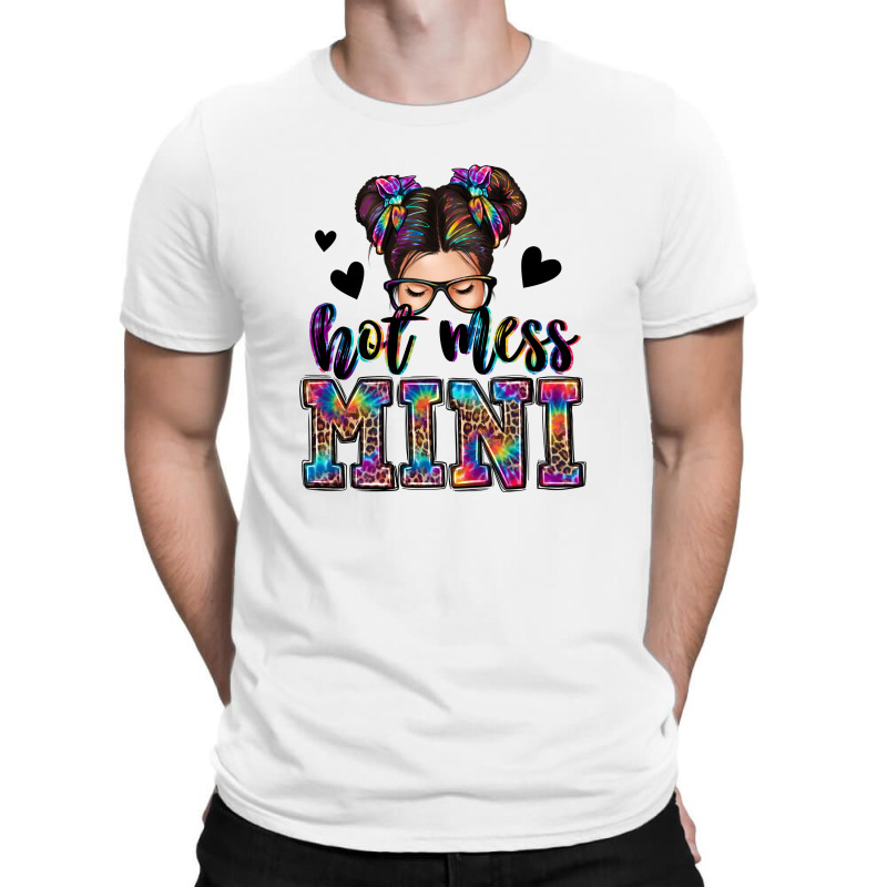 Mess Mini Messy Bun T-shirt | Artistshot