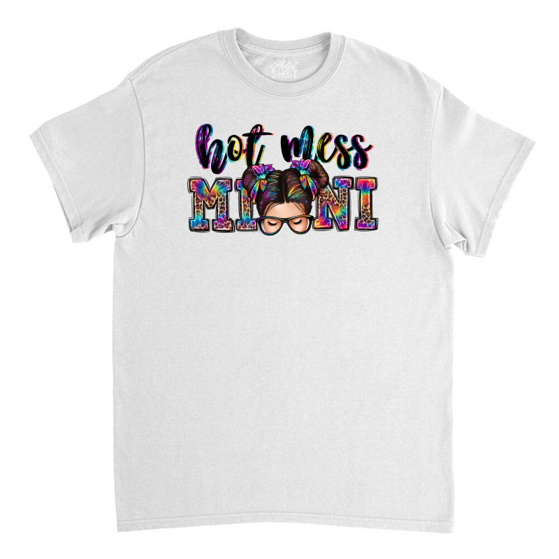 Mess Mini Messy Bun Classic T-shirt | Artistshot