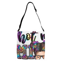 Mess Mini Messy Bun Adjustable Strap Totes | Artistshot