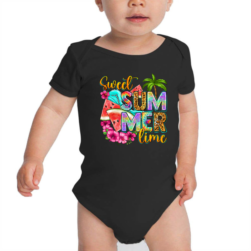 Sweet Summer Time Baby Bodysuit by NancyCooperArtShop | Artistshot