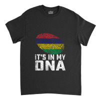 Distressed It's In My Dna Mauritius Flag Men Women Kids Premium Classic T-shirt | Artistshot